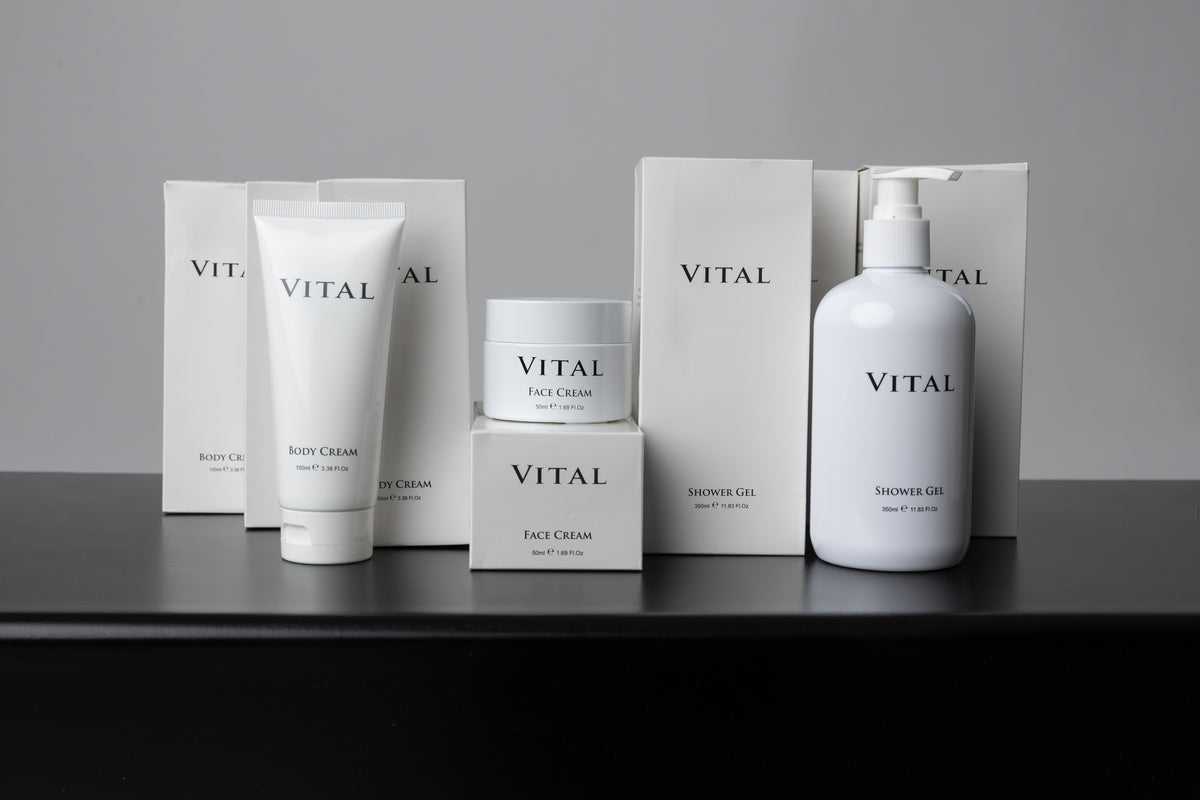 Complete kit Shower gel, facial cream and body cream